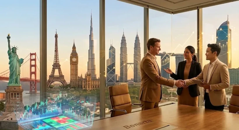 Picture of Bonarta dealing with multinational investors and entrepreneurs